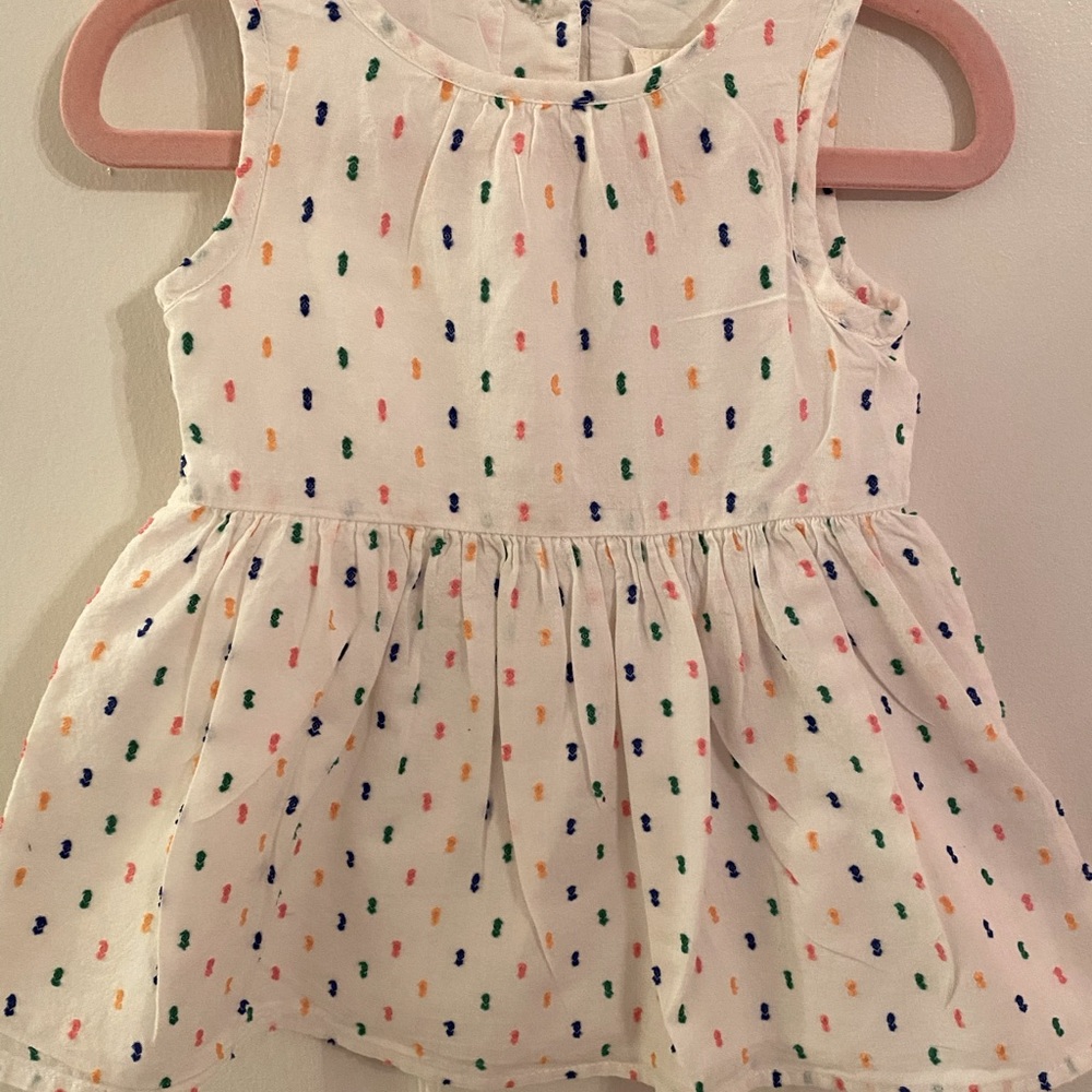 Multicolor dress, 12-18mo